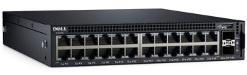 Dell Networking X1026 24x 1GbE PoE (up to 12x PoE+) and 2x 1GbE SFP Ports Smart Web Managed Switch With 3 Years Warranty
