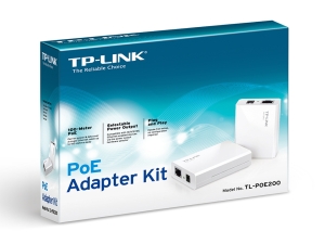 TP-Link TL-POE200 Power Over Ethernet Adapter Kit