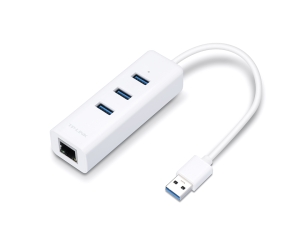 TP-Link USB 3.0 3-Port Hub & Gigabit Ethernet 2 in 1 USB Adapter