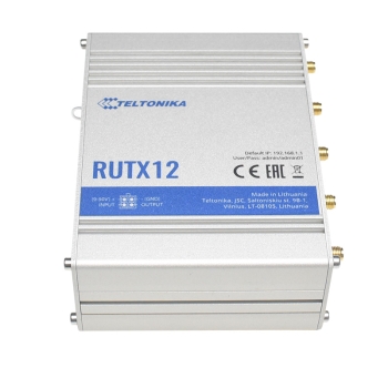 Teltonika RUTX12 Industrial 4G LTE Router