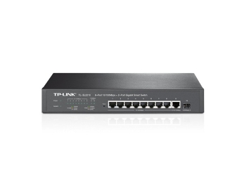 TP-Link TL-SL2210 8-Port 10/100Mbps + 2-Port Gigabit Smart Switch